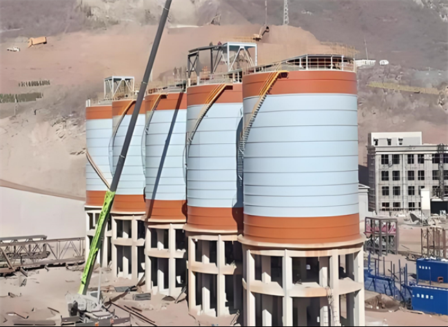 新青高架钢板仓