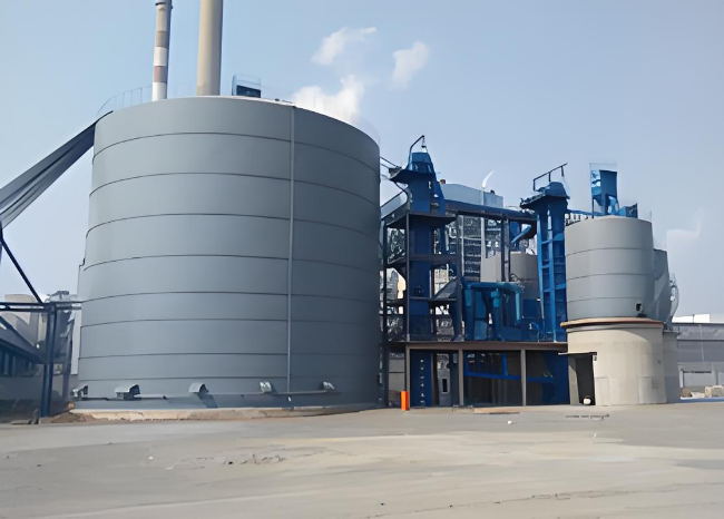 新青1万吨钢板仓